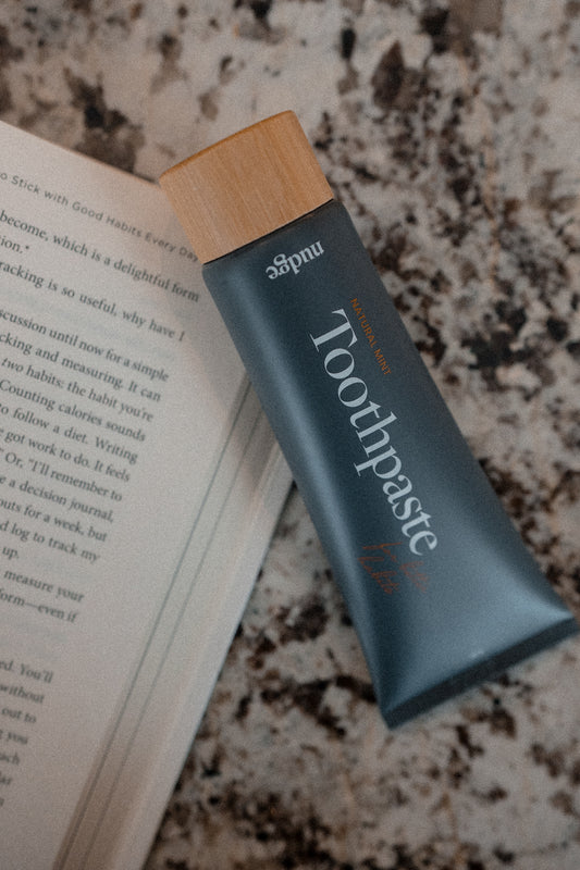 Meet our Fluoride-Free Grapefruit Flavored Toothpaste