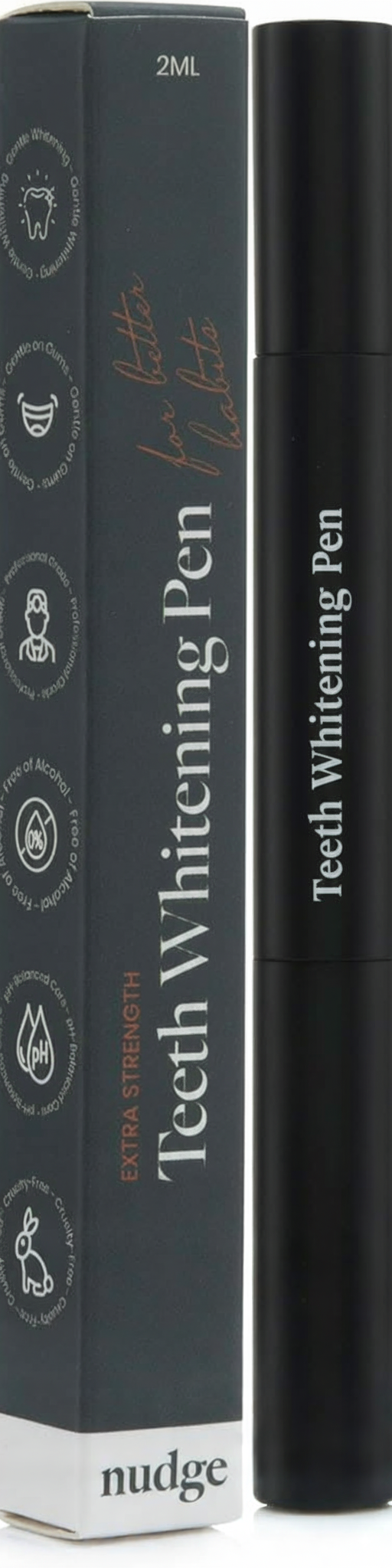 Whitening Kit – 10% Nano Hydroxyapatite Toothpaste, (4.5 oz, Mint) & Teeth Whitening Gel Pen, (2ml)