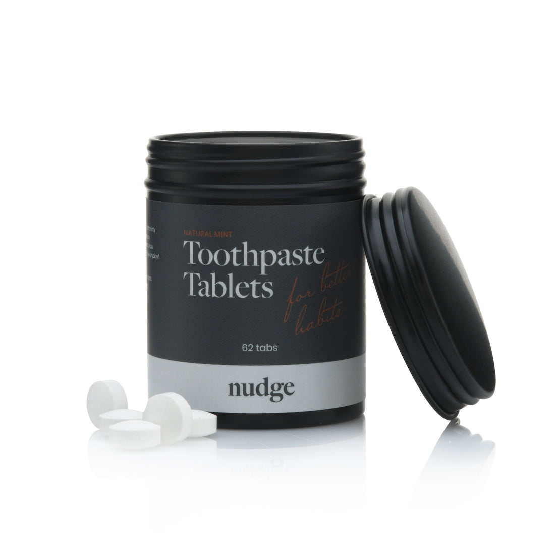 Chew, Brush, Conquer: Meet Nudge Fluoride-Free Toothpaste Tablets!