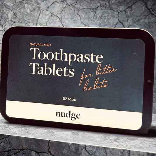 Chew, Brush, Conquer: Meet Nudge Fluoride-Free Toothpaste Tablets!