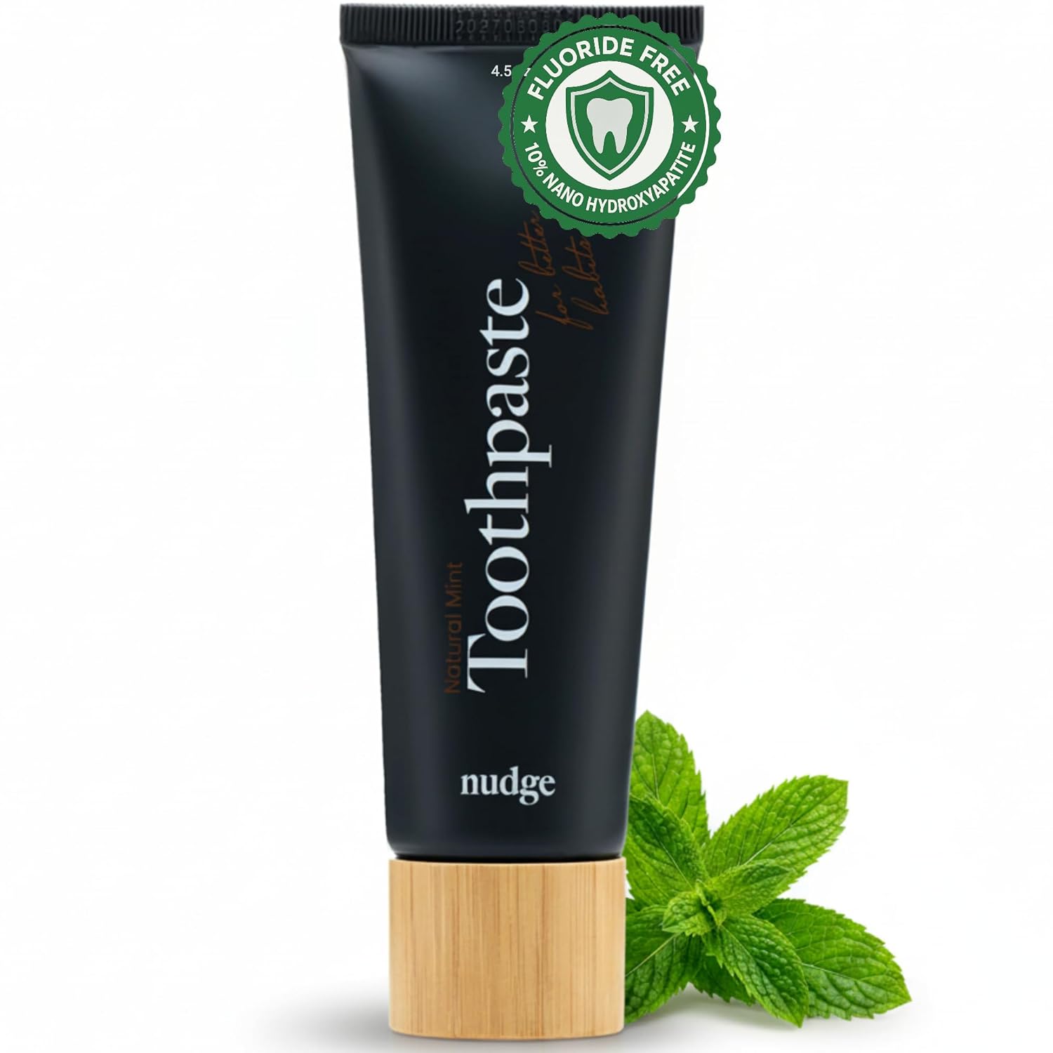 10% Nano Hydroxyapatite Toothpaste, Remin+™ Formula, Fluoride-Free, SLS-Free, 4.5 oz