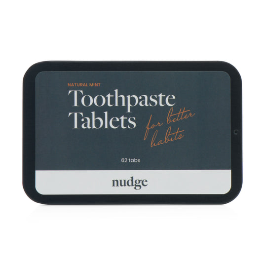 Fluoride-Free 10% Nano Hydroxyapatite, SLS Free, All Natural Toothpaste Tablets