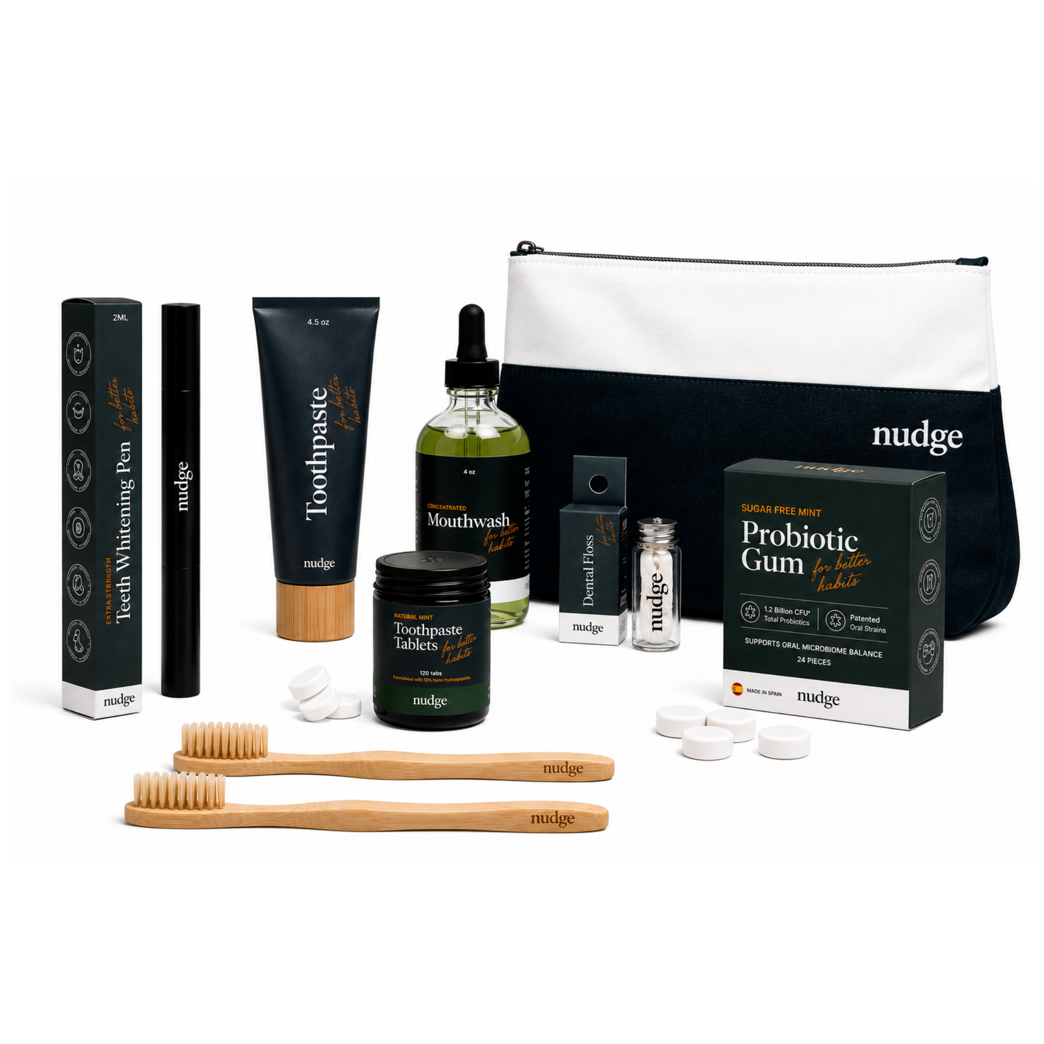 Collection de soins dentaire Nudge 