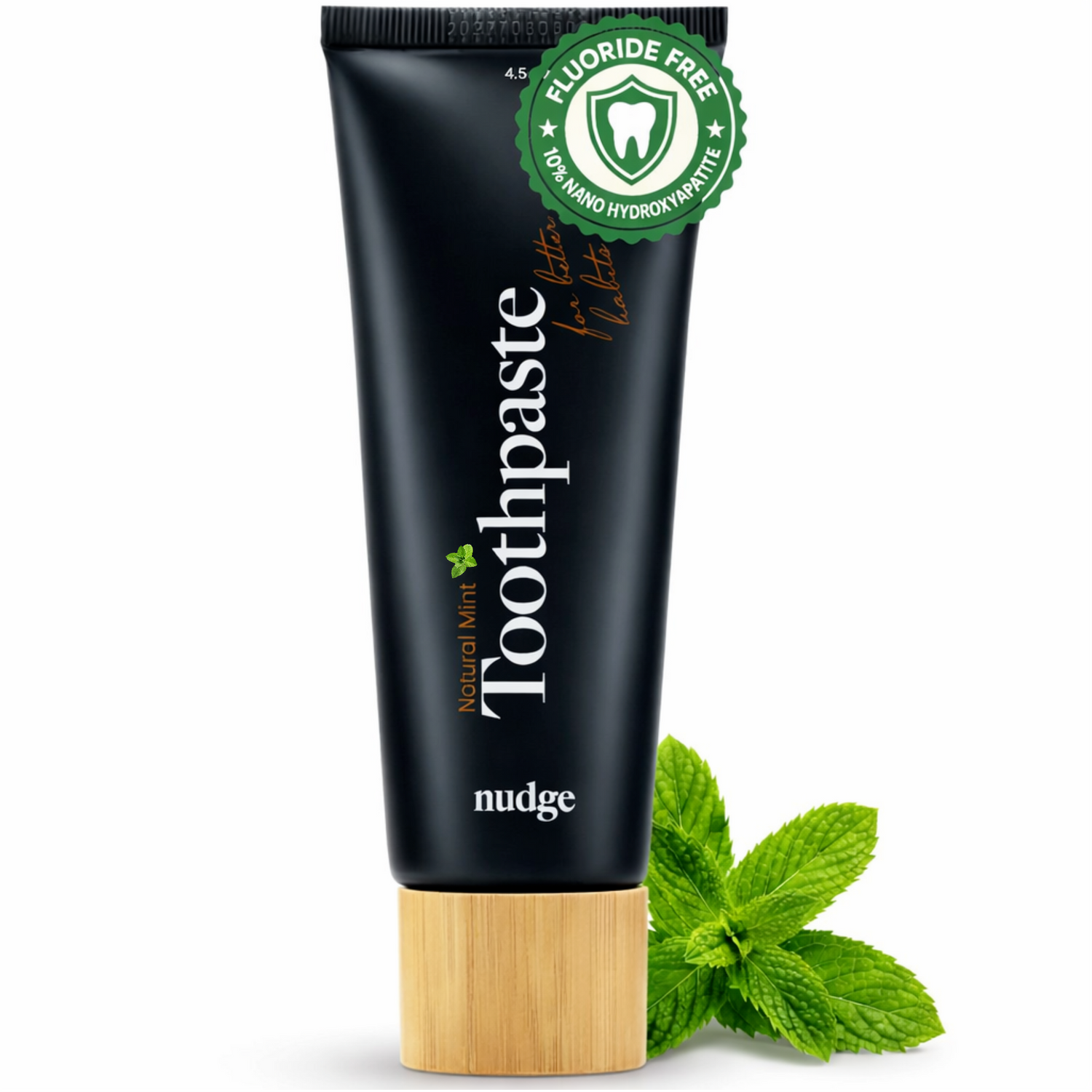 10% Nano Hydroxyapatite Toothpaste, Remin+™ Formula, Fluoride-Free, SLS-Free, 4.5 oz