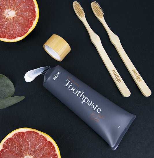 Fluoride-free grapefruit toothpaste