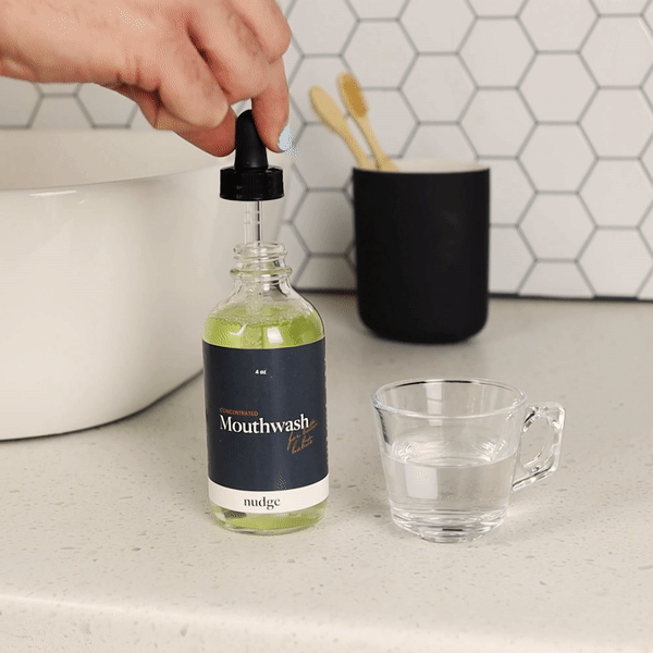 Nudge alcohol free mouthwash concentrate